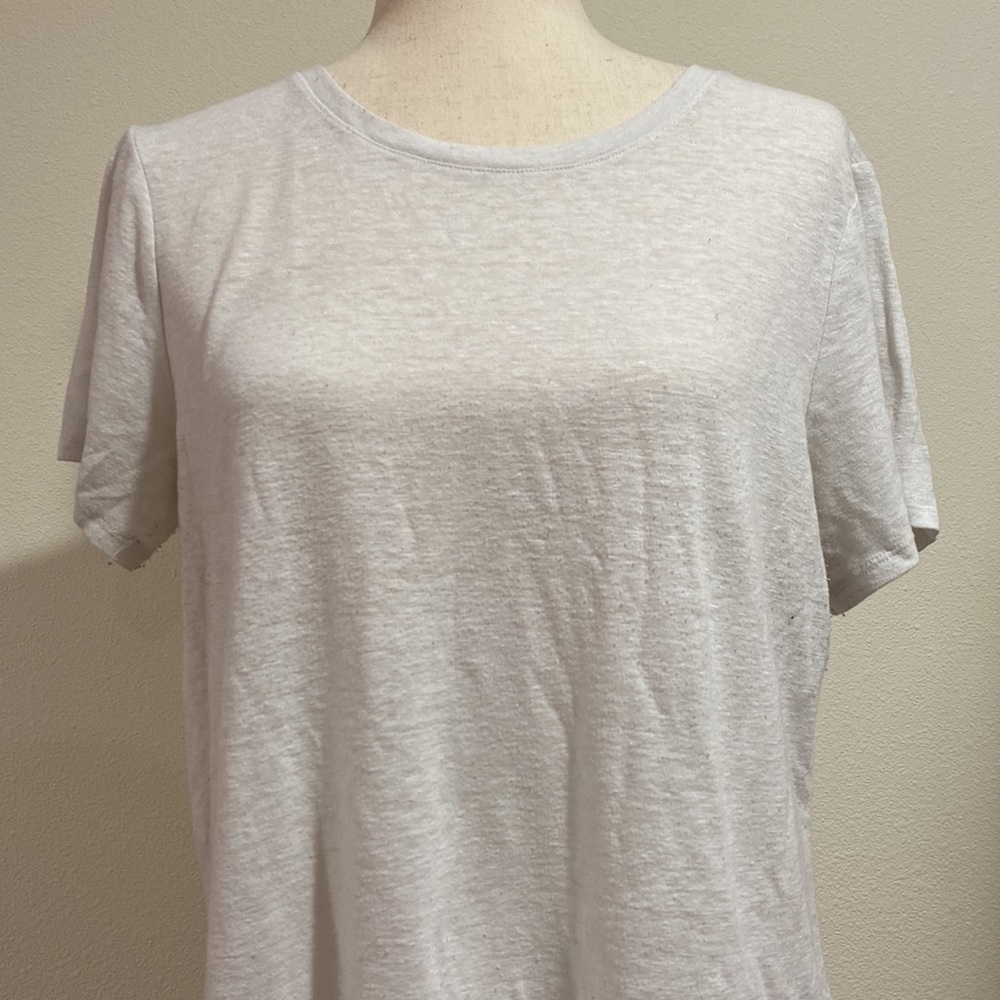 OLD NAVY LINEN BLEND TOP - Picture 2 of 6